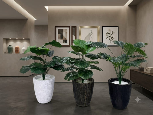 Faux Potted Planter