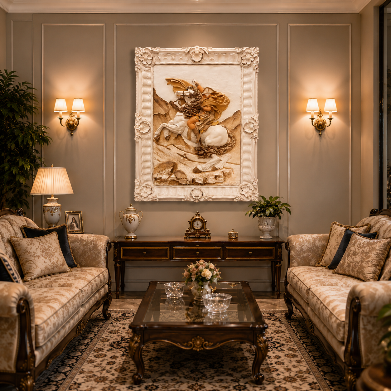 Wall-Hanging Sculpture