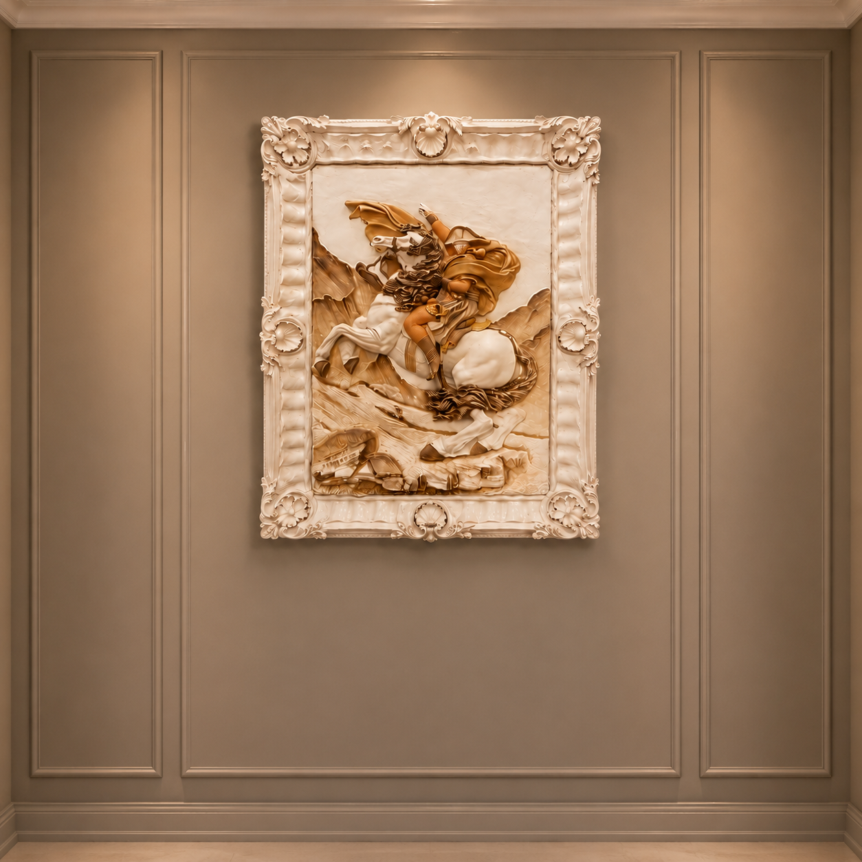 Wall-Hanging Sculpture