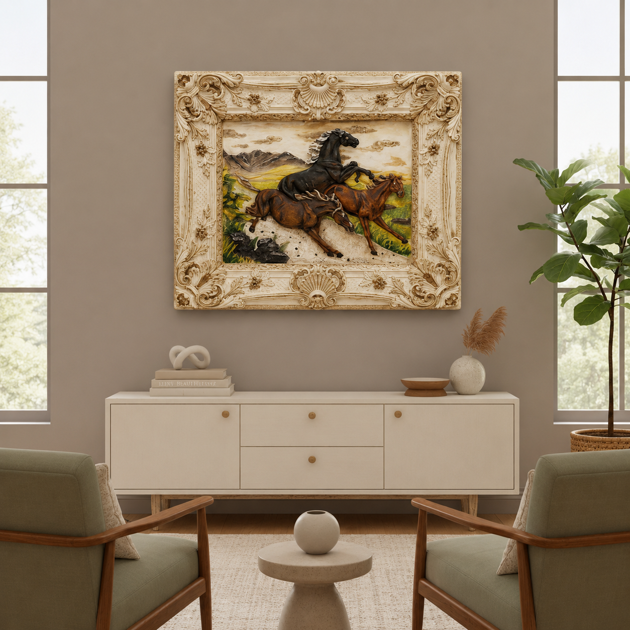 The Galloping Trio Frame