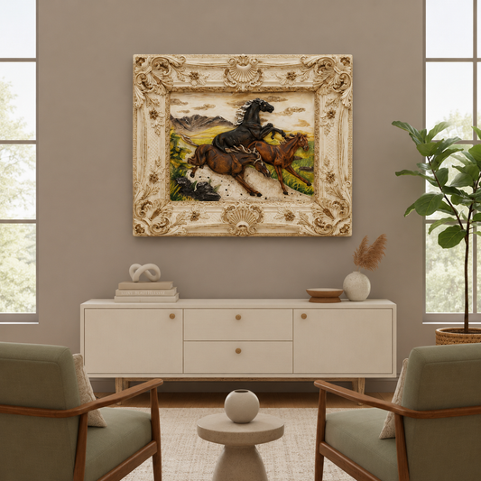 The Galloping Trio Frame
