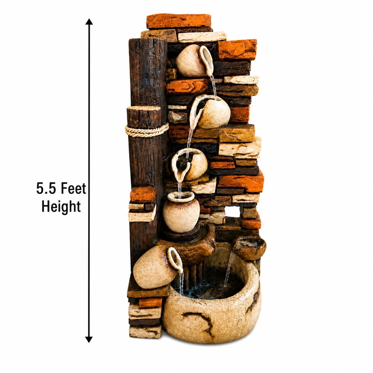 Cascading Ceramic  Fountain