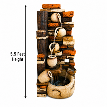 Cascading Ceramic  Fountain