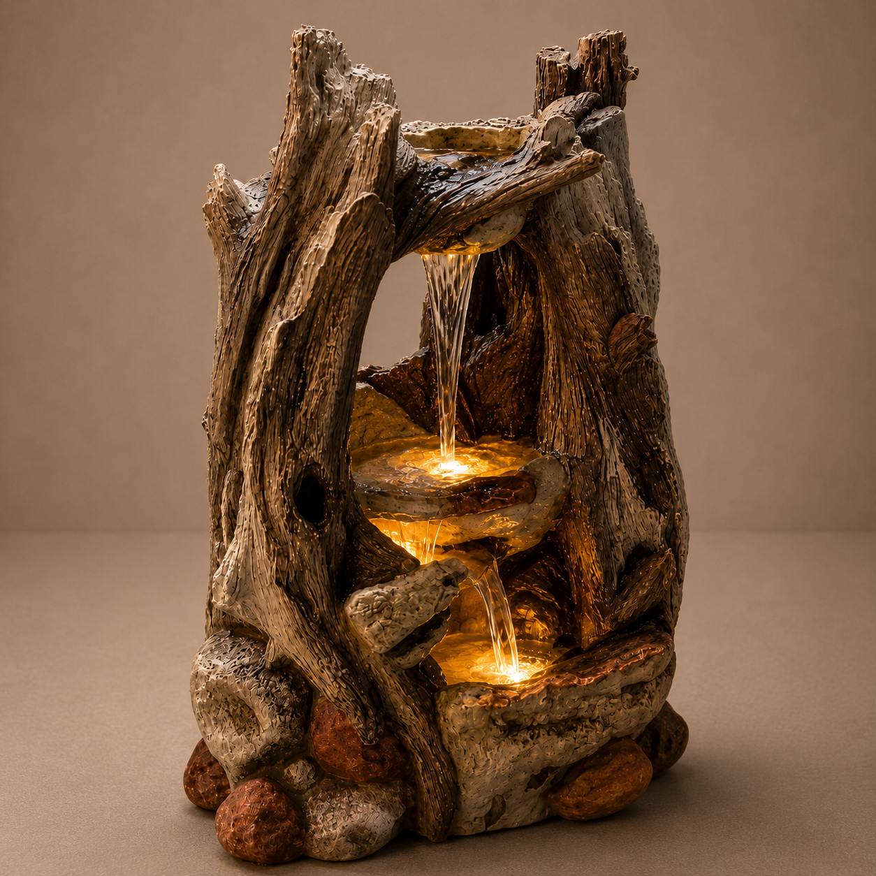 Enchanted Woodland Cascade Fountain