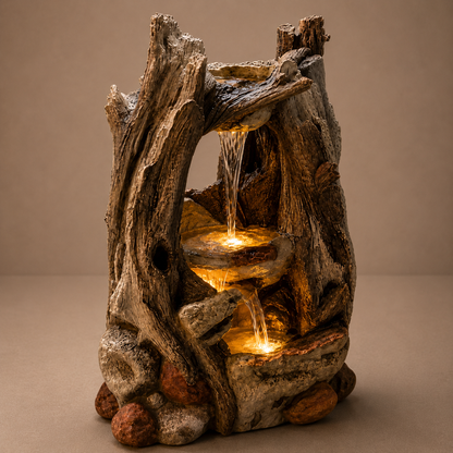 Enchanted Woodland Cascade Fountain