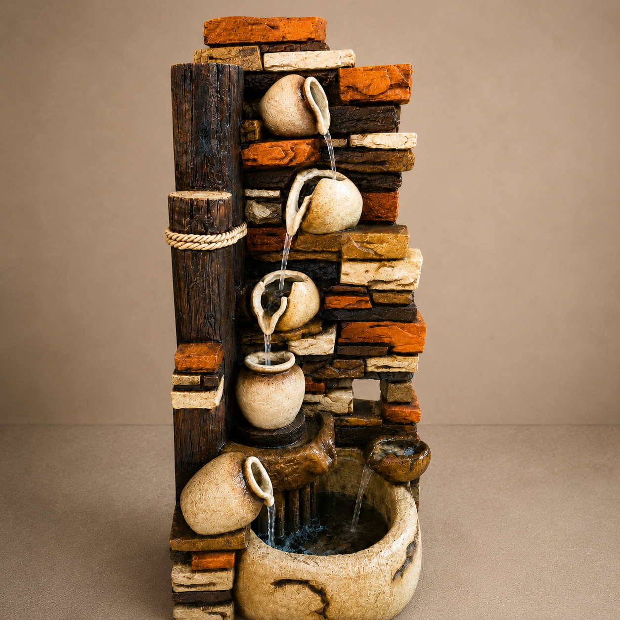 Cascading Ceramic Water Fountain