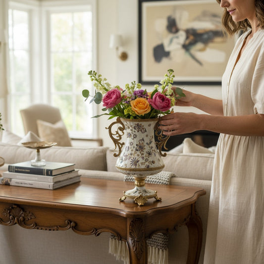 Polyresin Vase