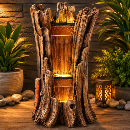 Driftwood Waterfall Fountain