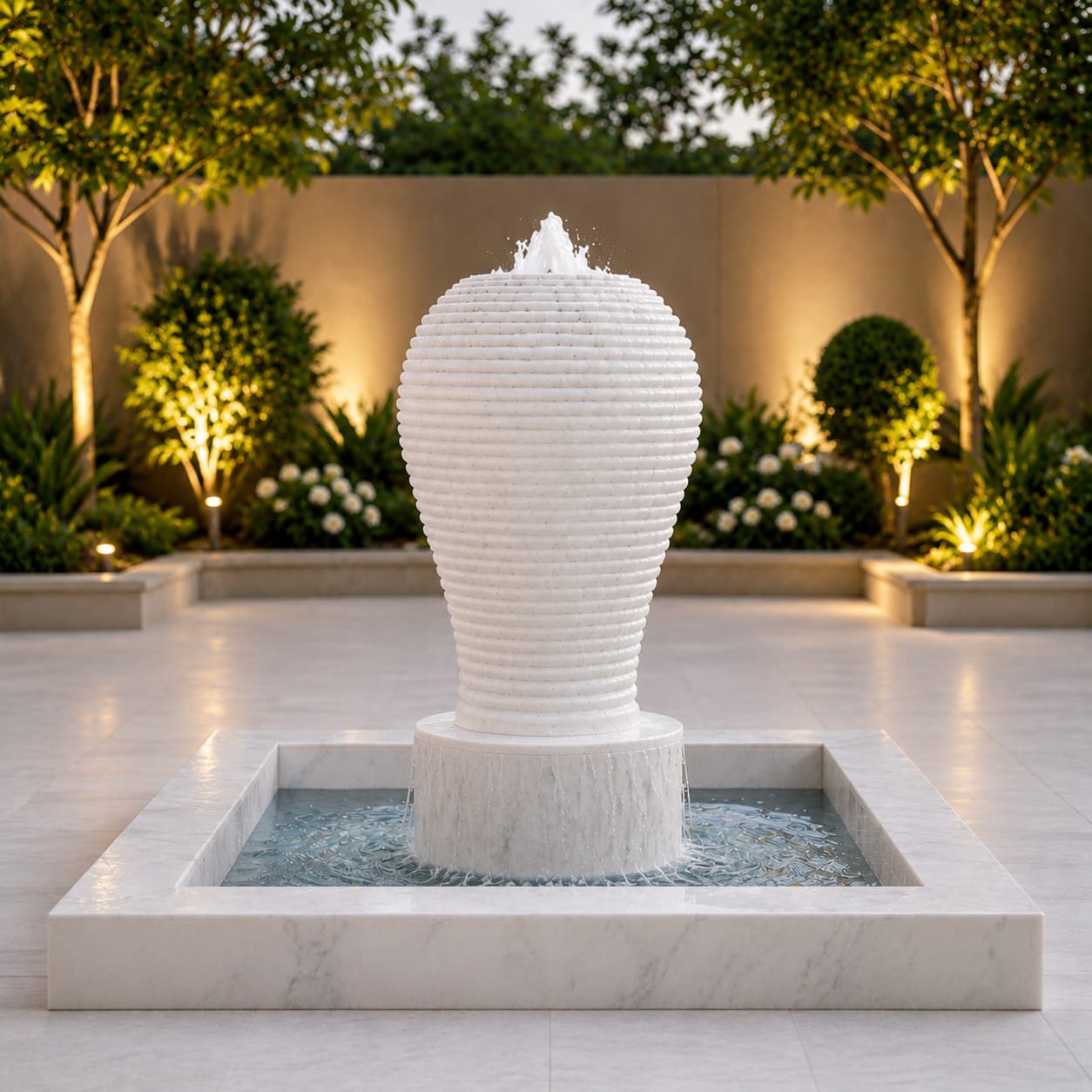 Modern Outdoor Fountain