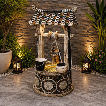 Decorative Outdoor Waterfall