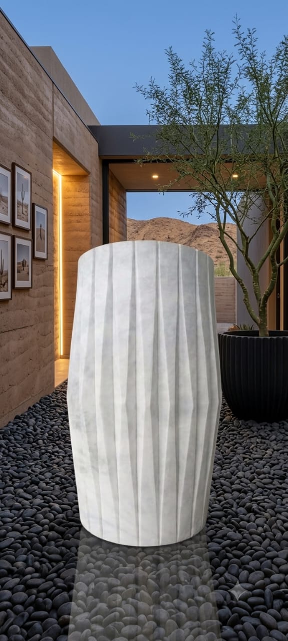 Marble work pot-1