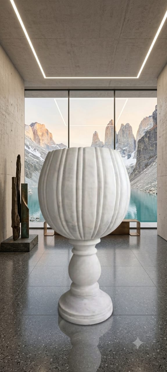 Sleek work pot