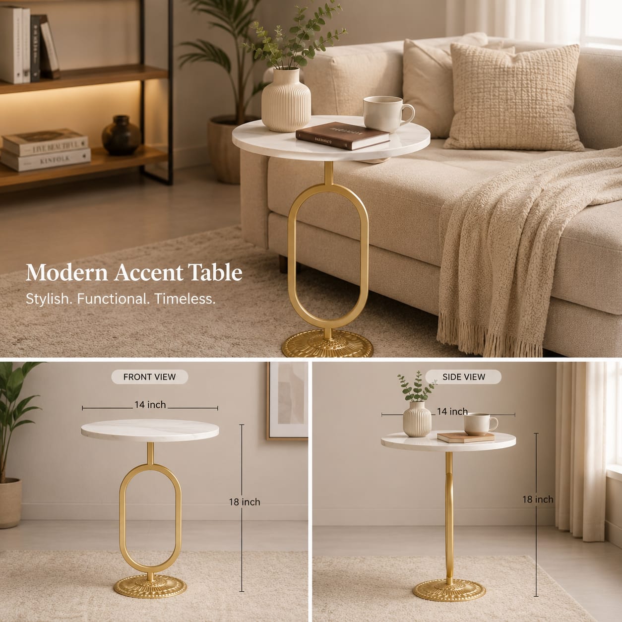 Modern Accent Table