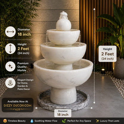 Luxury 3-Tier  Fountain