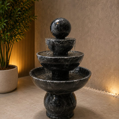 Black Stone Fountain
