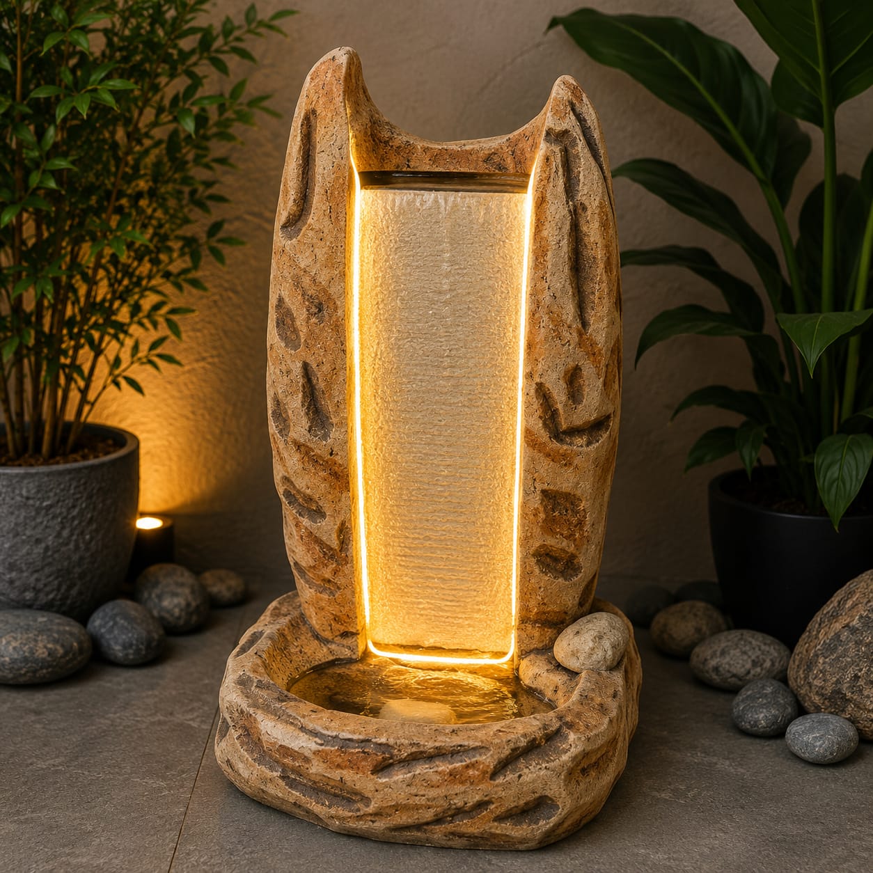 Modern Cascade Water Fountain