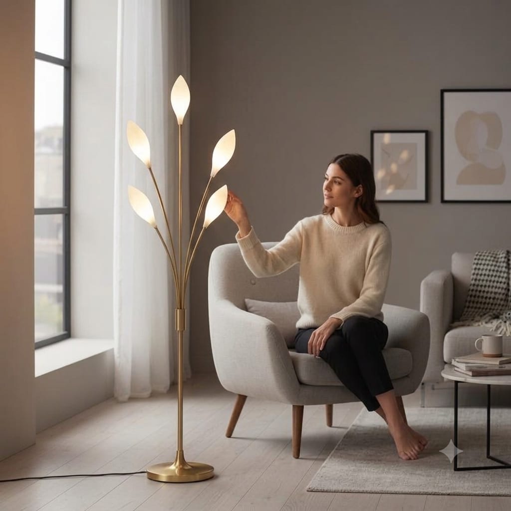 Leaf Led Standing Lamp