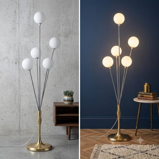Globe LED Standing Lamp
