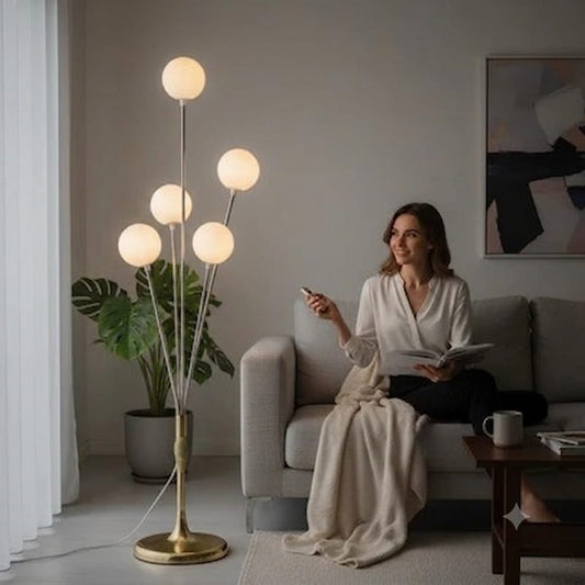 Globe LED Standing Lamp